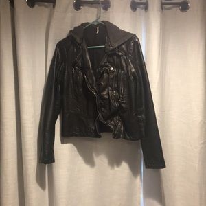 Free people- size six moto jacket